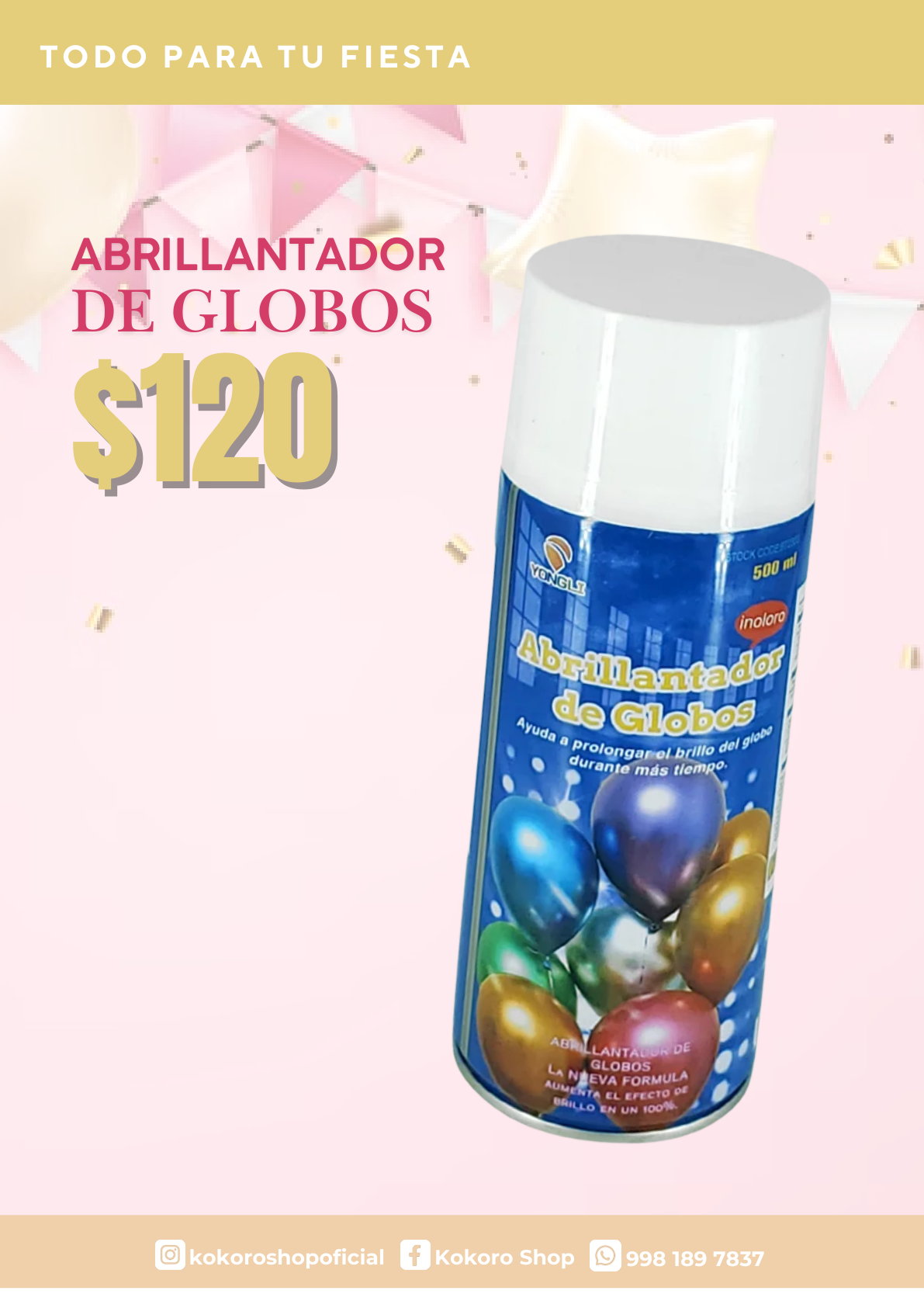 Abrillantador De Globos