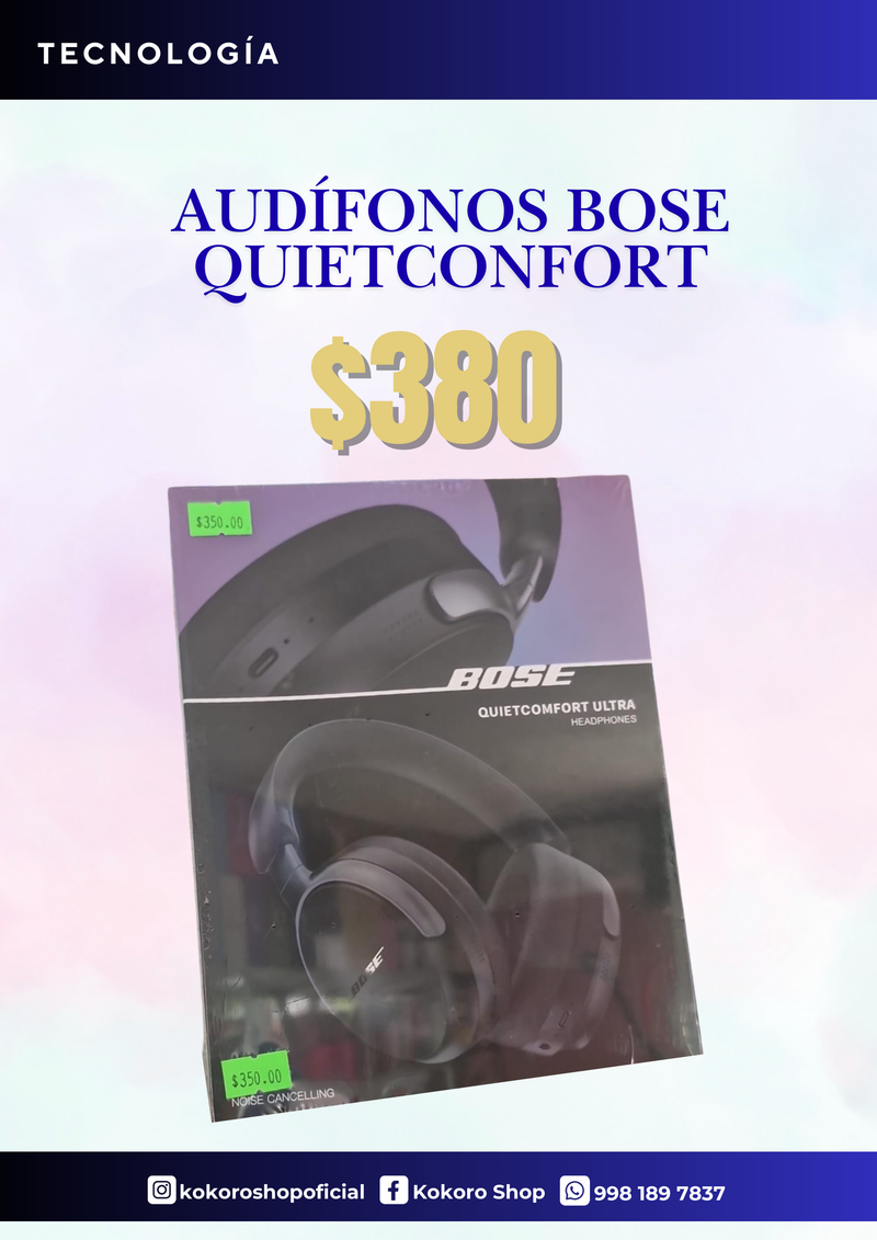 Audífonos BOSE Quietconfort