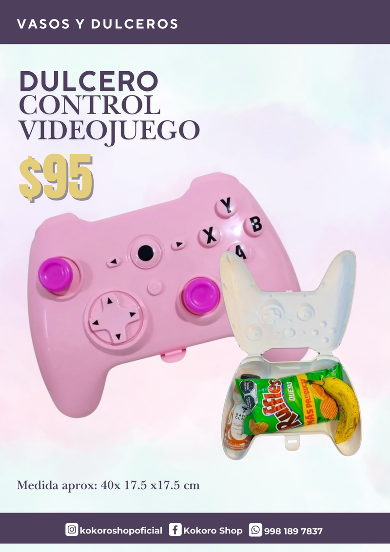 Dulcero Control Videojuego