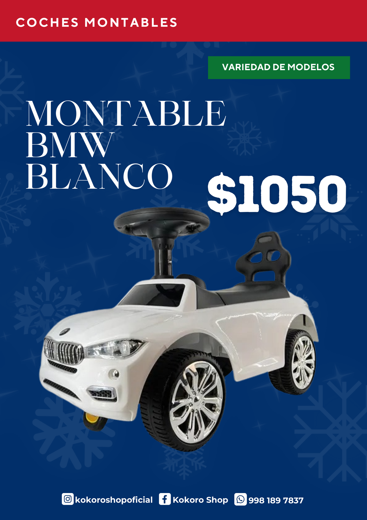 Montable BMW Blanco