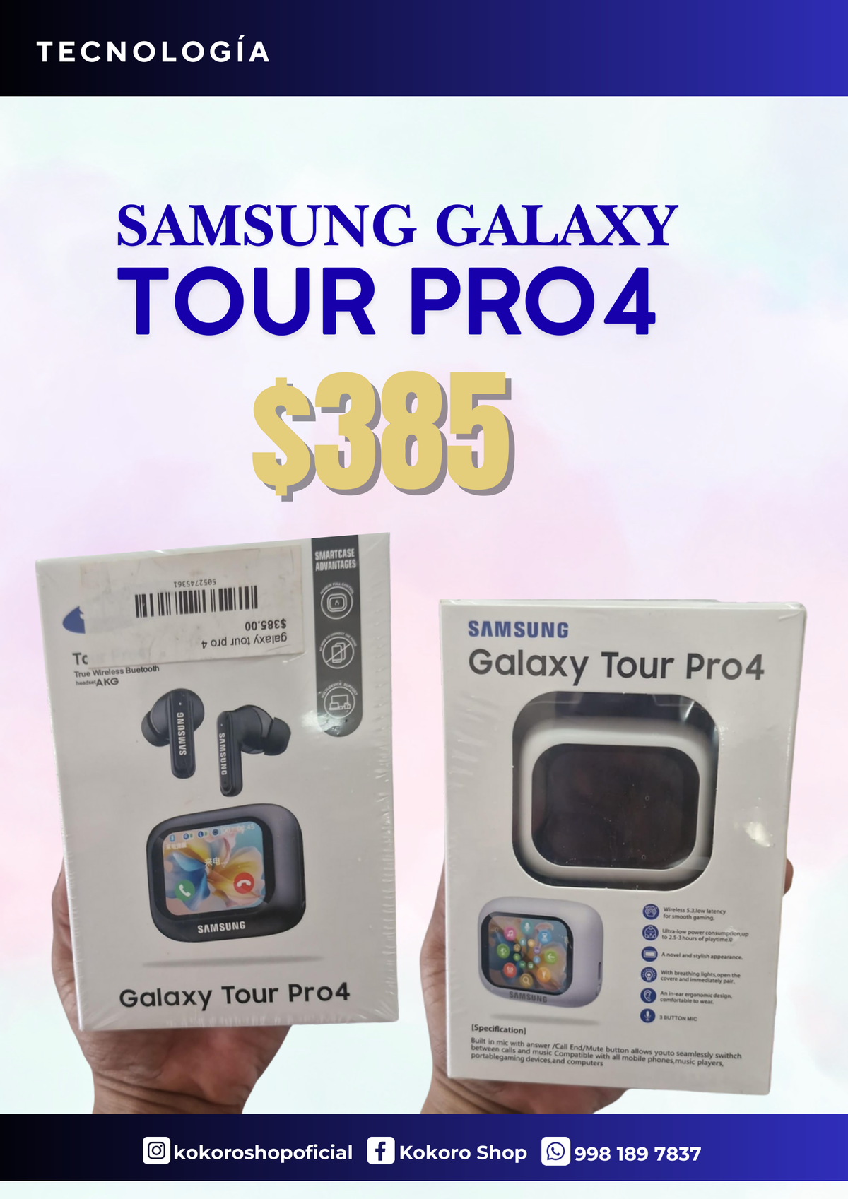Samsung Galaxy TOUR PRO4