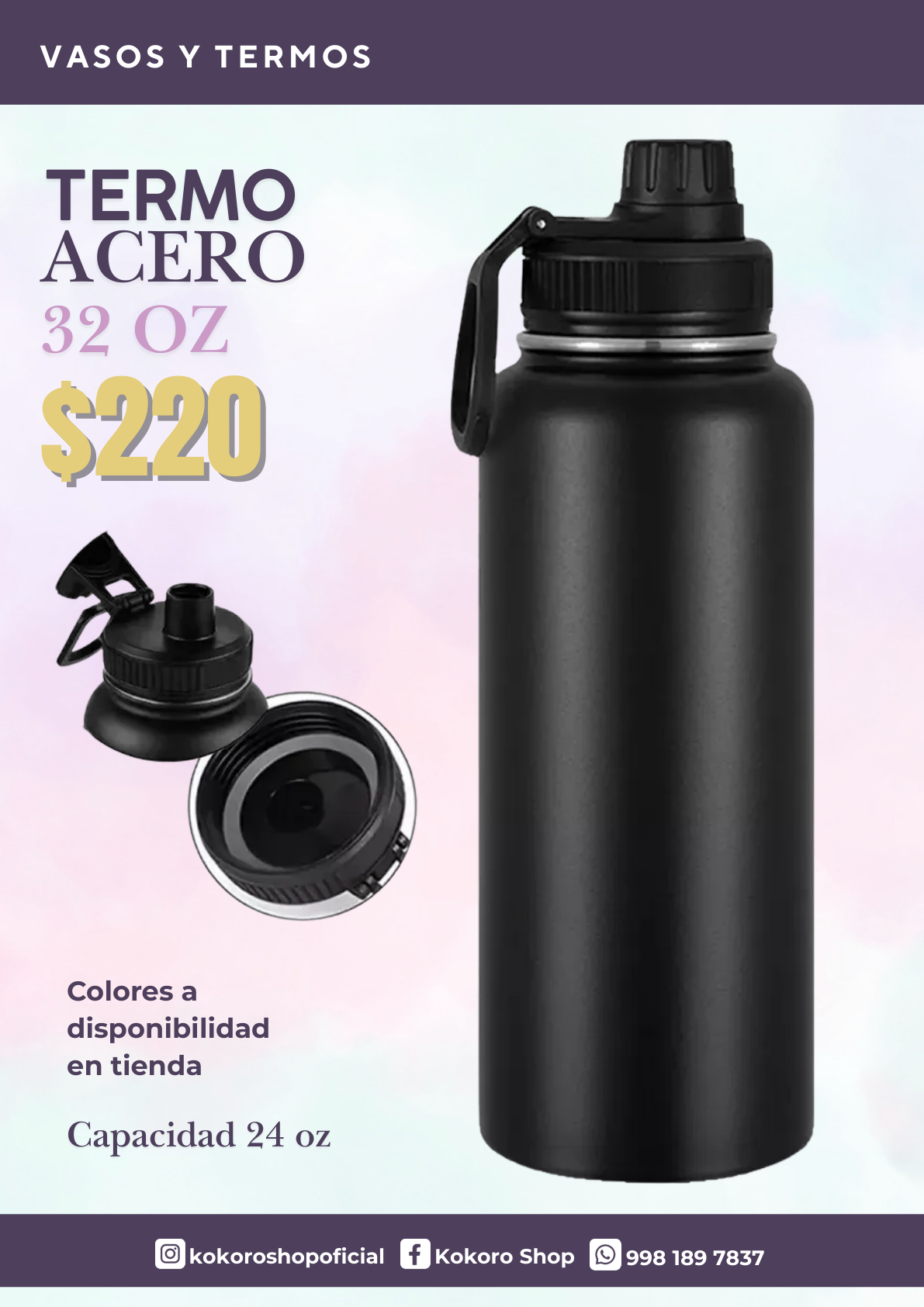 Termo Acero 32 Oz