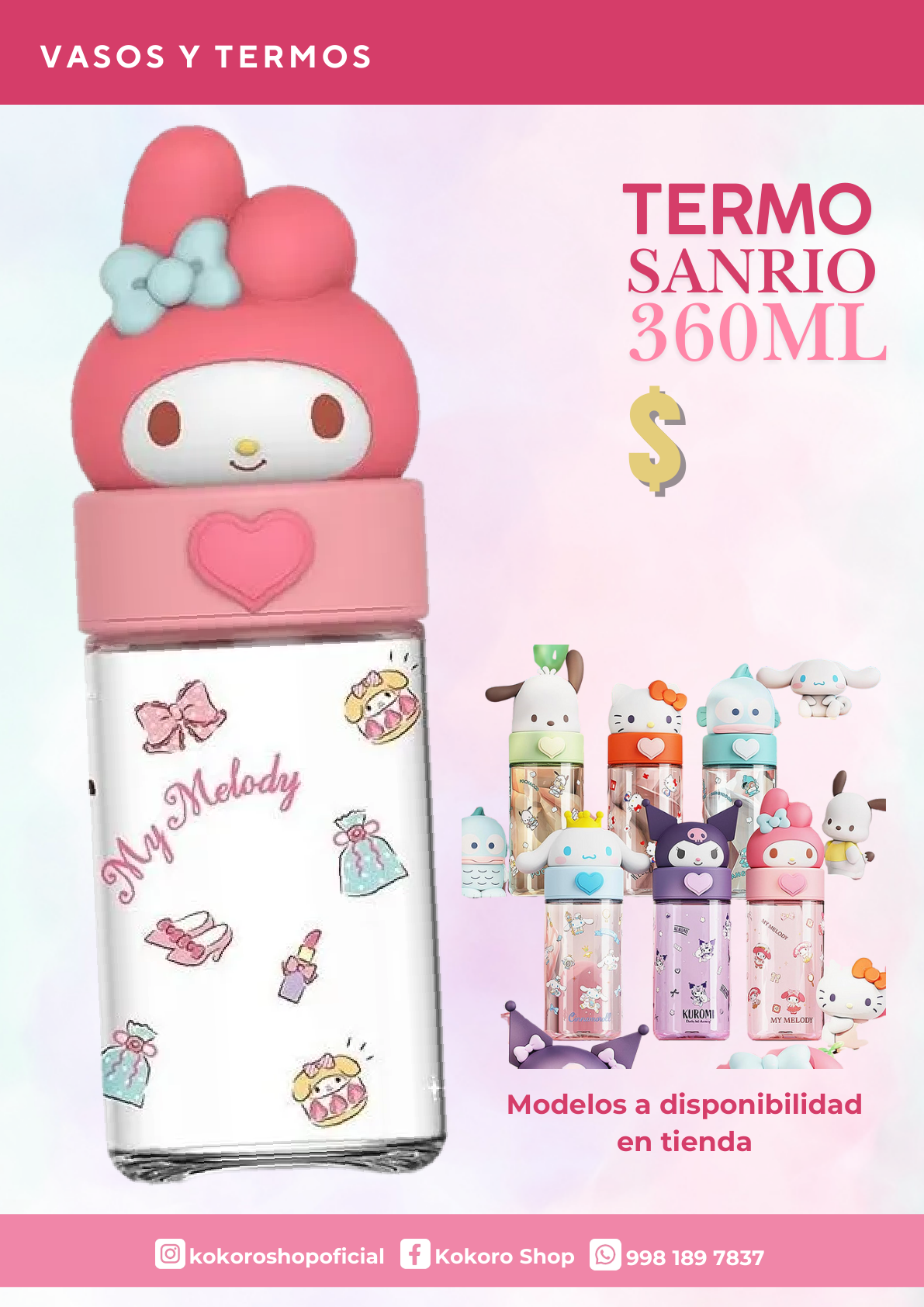 Termo Sanrio 360Ml
