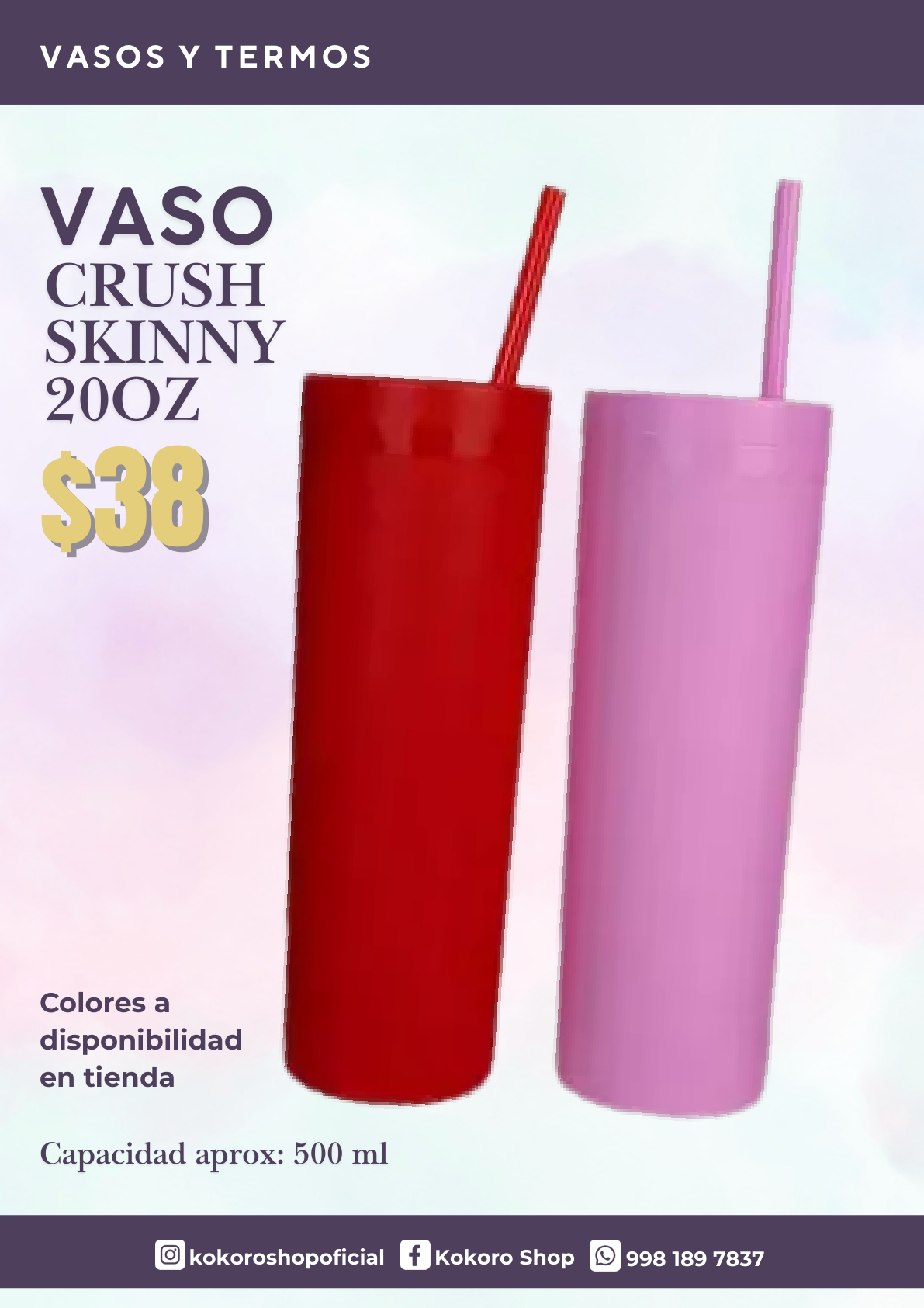 Vaso Crush Skinny