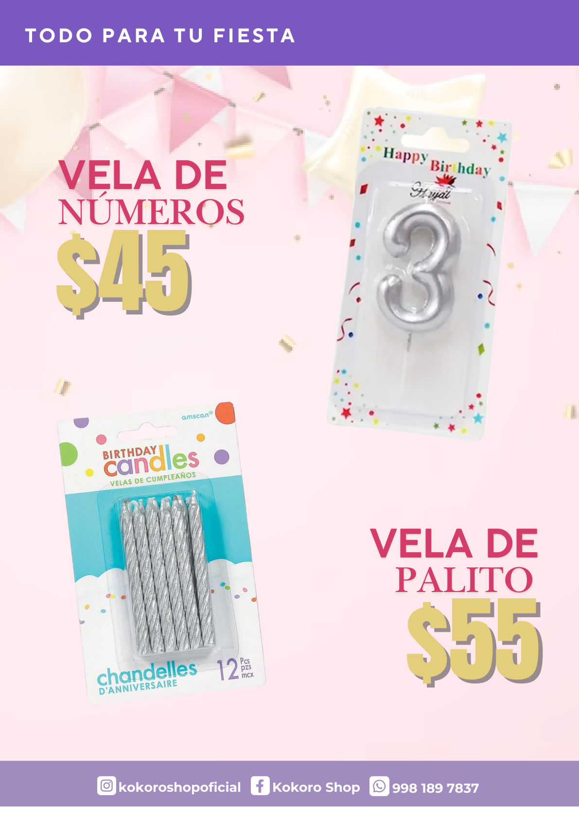 Vela De Números
